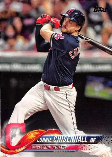 2018 Topps #194 Lonnie Chisenhall EX/NM Indians ID:21002 - Baseball Card Single
