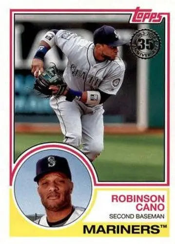 2018 Topps 1983 Topps #83-64 Robinson Cano NM-MT Mariners ID:7894 - Baseball Card Single