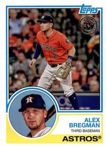2018 Topps 1983 Topps #83-96 Alex Bregman NM-MT Astros - Baseball Card Single