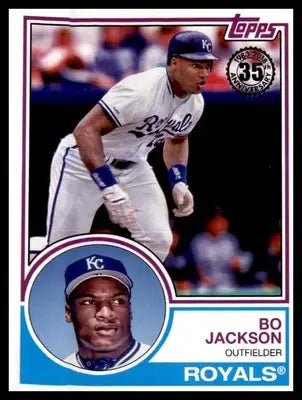 2018 Topps 1983 Topps Baseball #83-89 Bo Jackson - Baseball Card Single