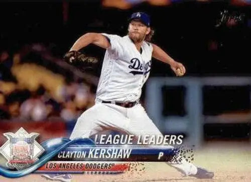 2018 Topps #2 Clayton Kershaw NMMT Dodgers ID:7773 - Baseball Card Single