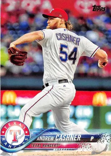2018 Topps #208 Andrew Cashner NM-MT Rangers - Baseball Card Single