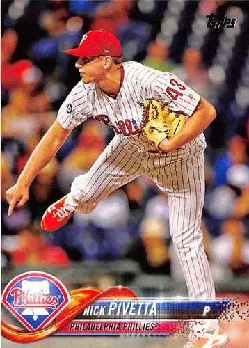2018 Topps #241 Nick Pivetta NM-MT Phillies - Baseball Card Single