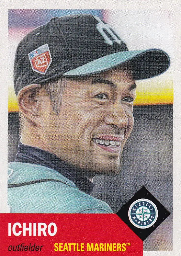 2018 TOPPS #25 ICHIRO- SEATTLE MARINERS - Baseball Card Single