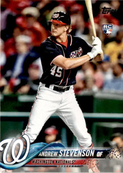 2018 Topps #261 Andrew Stevenson - Baseball Card Single
