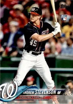 2018 Topps #261 Andrew Stevenson - Baseball Card Single