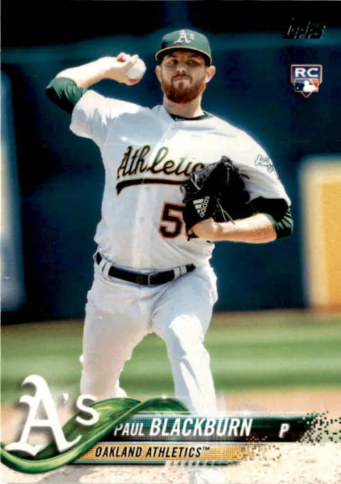2018 Topps #272 Paul Blackburn - Baseball Card Single