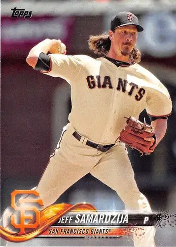 2018 Topps #274 Jeff Samardzija NM-MT Giants ID:59078 - Baseball Card Single