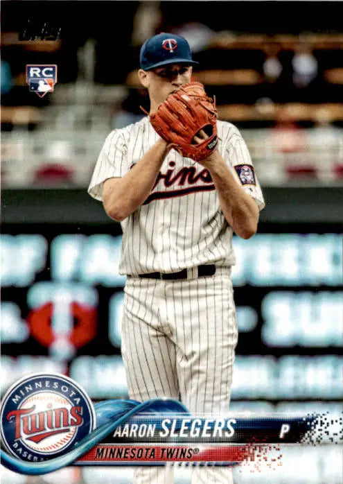 2018 Topps #277 Aaron Slegers - Baseball Card Single
