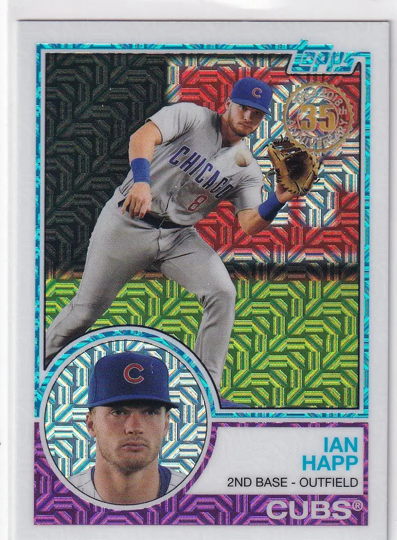 2018 TOPPS #29 IAN HAPP MOJO- CHICAGO CUBS
