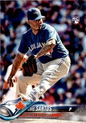 2018 Topps #299 Luis Santos - Baseball Card Single