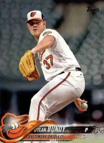 2018 Topps #3 Dylan Bundy NMMT Orioles - Baseball Card Single