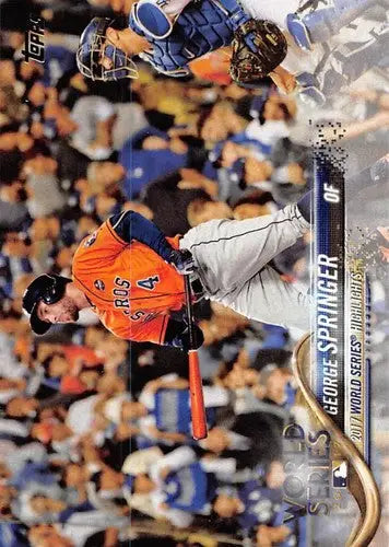 2018 Topps #329 George Springer NM-MT Astros ID:8142