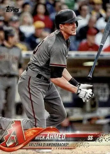 2018 Topps #337 Nick Ahmed NM-MT Diamondbacks - Baseball Card Single