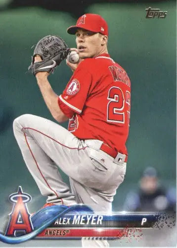 2018 Topps #548 Alex Meyer NM-MT Angels - Baseball Card Single