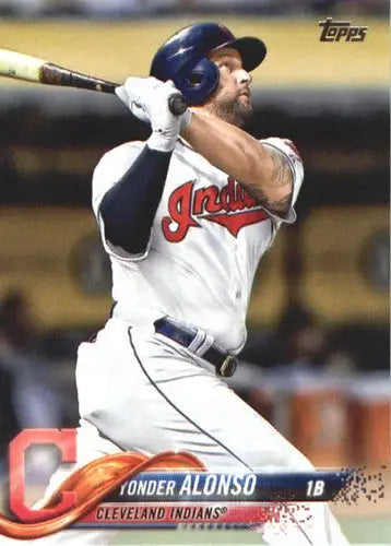 2018 Topps #554 Yonder Alonso NM-MT Indians ID:13855 - Baseball Card Single