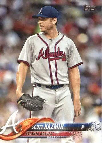 2018 Topps Scott Kazmir baseball card with original gloss in NM-MT condition