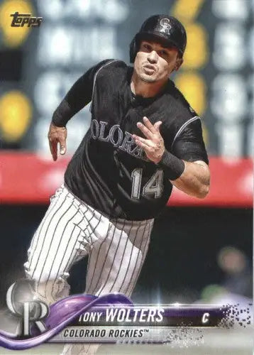 2018 Topps #688 Tony Wolters NM-MT Rockies - Baseball Card Single