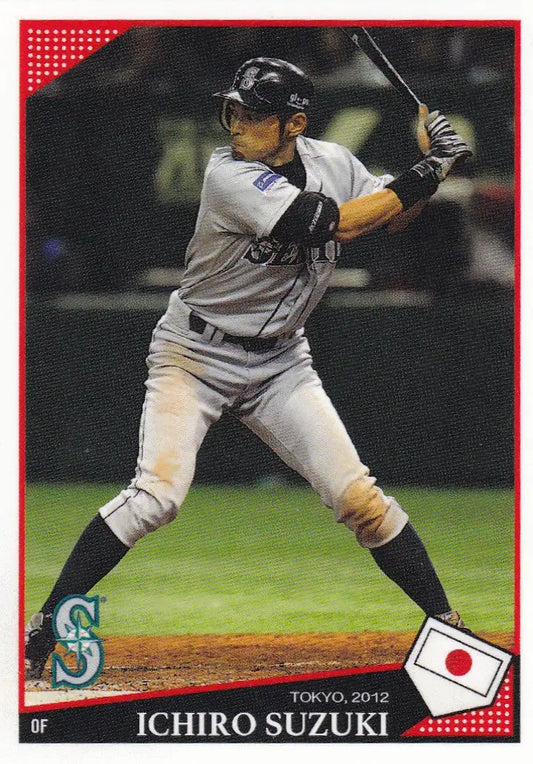 2018 TOPPS #75 ICHIRO SUZUKI THROW BACK THURSDAY- SEATTLE MARINERS - Baseball Card Single