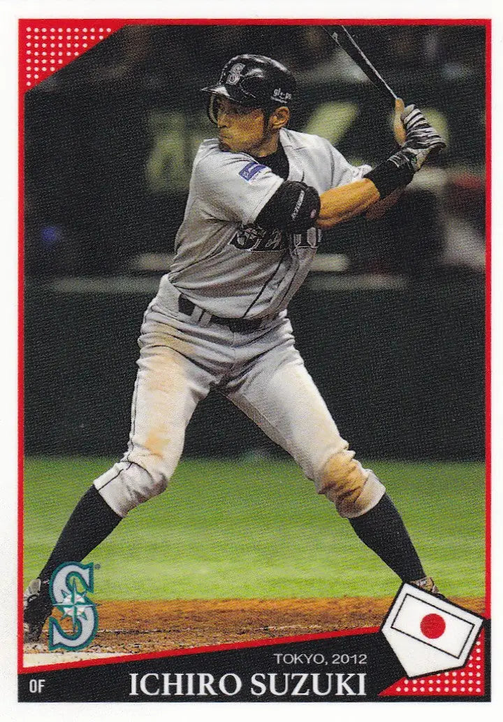 2018 TOPPS #75 ICHIRO SUZUKI THROW BACK THURSDAY- SEATTLE MARINERS - Baseball Card Single
