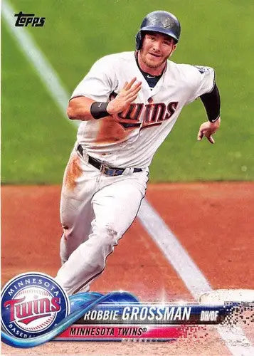 Original gloss baseball card featuring Robbie Grossman NM-MT from 2018 Topps #94