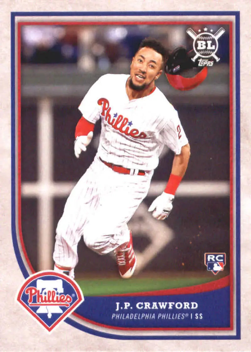 2018 Topps Big League #3 J.P. Crawford NM-MT RC Rookie Phillies ID:14320 - Baseball Card Single
