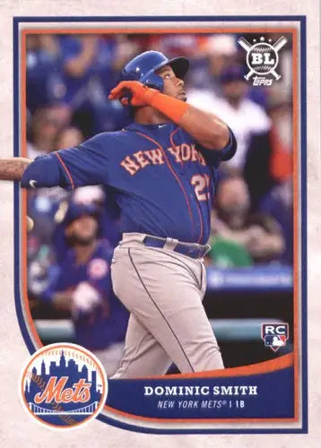 2018 Topps Big League #34 Dominic Smith NM-MT RC Rookie Mets ID:14331 - Baseball Card Single