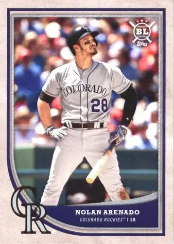 2018 Topps Big League Nolan Arenado baseball card Rockies NM-MT for sale