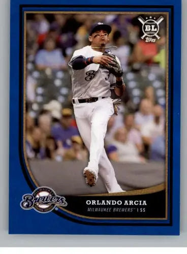 Orlando Arcia baseball card from 2018 Topps Big League with original gloss and NM-MT condition