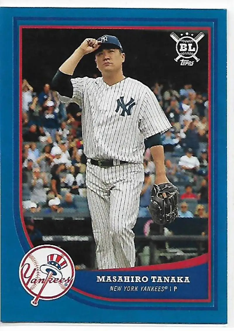 2018 Topps Big League Blue #228 Masahiro Tanaka NM-MT Yankees ID:14293 - Baseball Card Single