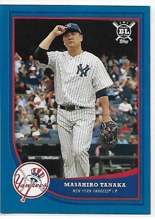 2018 Topps Big League Blue #228 Masahiro Tanaka NM-MT Yankees ID:14293 - Baseball Card Single