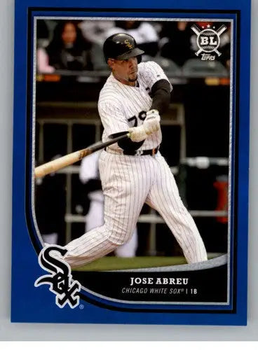 2018 Topps Big League Blue Jose Abreu baseball card White Sox NM-MT