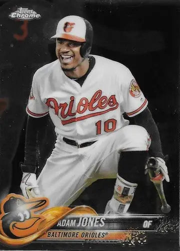 2018 Topps Chrome #138 Adam Jones NM-MT Orioles - Baseball Card Single