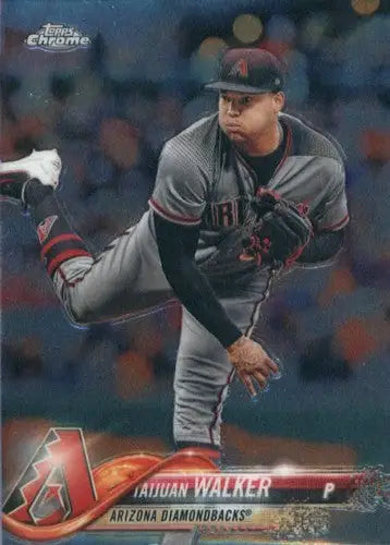 2018 Topps Chrome #19 Taijuan Walker NM-MT Diamondbacks - Baseball Card Single