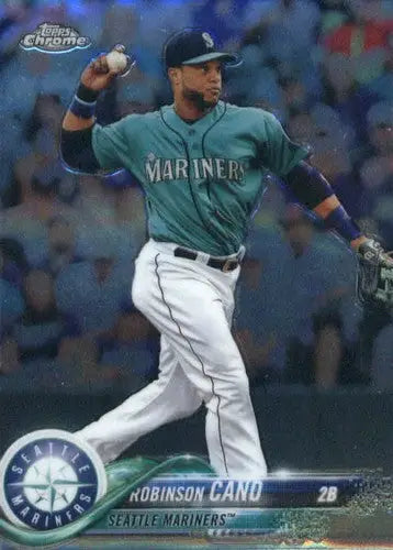 2018 Topps Chrome #52 Robinson Cano NM-MT Mariners ID:14669 - Baseball Card Single