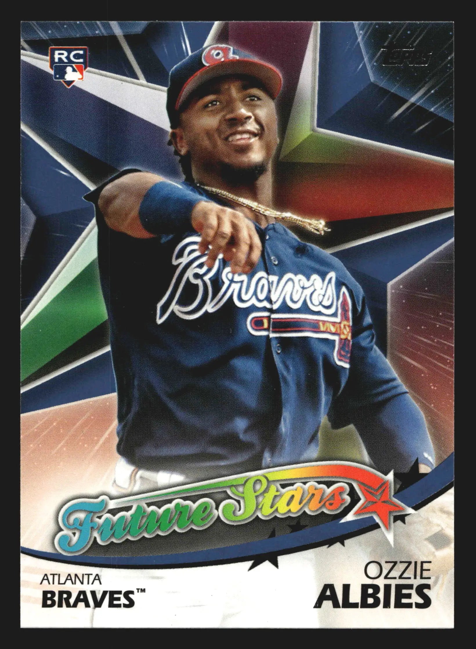 2018 Topps #FS-7 Ozzie Albies Atlanta Braves RC