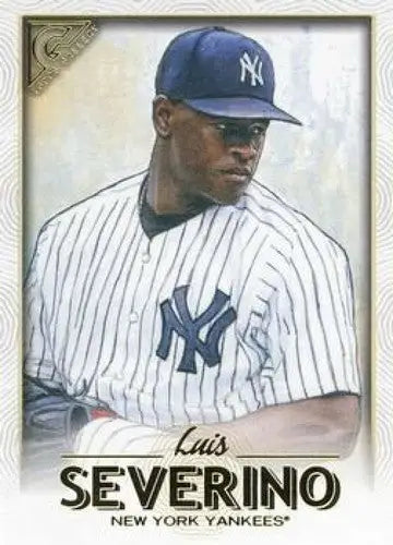 Original gloss 2018 Topps Gallery Luis Severino baseball card Yankees NM-MT