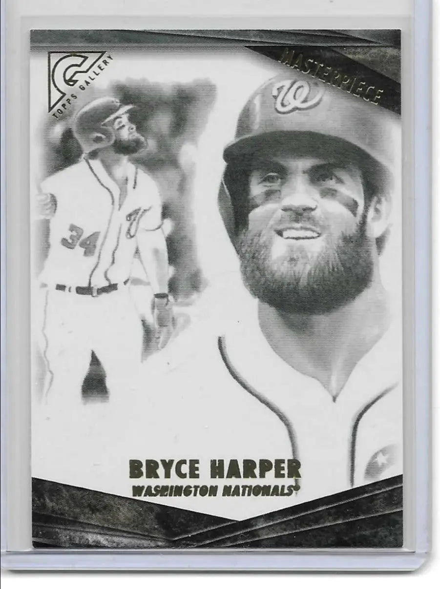 2018 Topps Gallery - Masterpiece Bryce Harper #M-5 (C-46) - Baseball Card Single