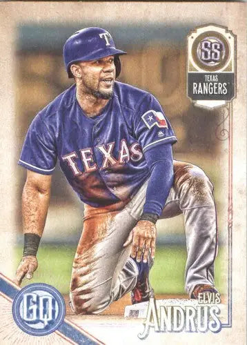 2018 Topps Gypsy Queen #113 Elvis Andrus NM-MT Rangers - Baseball Card Single