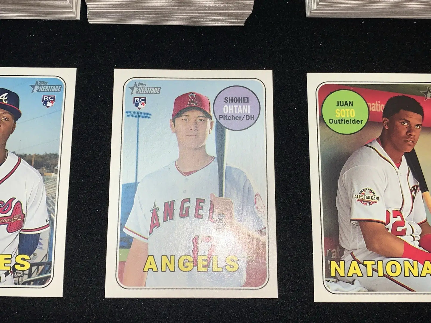 2018 Topps Heritage HIGH BASE SET (200) Cards #501-700 Complete Shohei Ohtani RC - Baseball Card Single