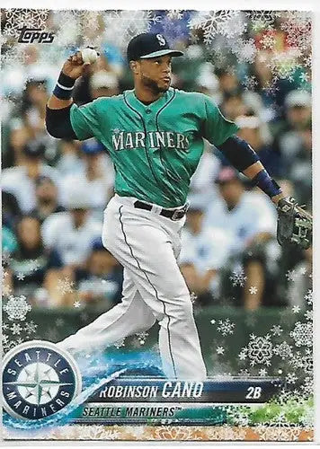 2018 Topps Holiday #HMW195 Robinson Cano NM-MT Mariners ID:15952 - Baseball Card Single