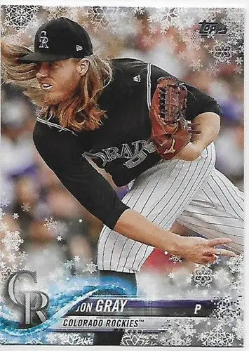 2018 Topps Holiday #HMW22 Jon Gray NM-MT Rockies - Baseball Card Single