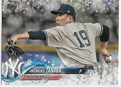 2018 Topps Holiday #HMW28 Masahiro Tanaka NM-MT Yankees ID:15876 - Baseball Card Single