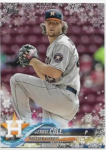 2018 Topps Holiday #HMW33 Gerrit Cole NM-MT Astros - Baseball Card Single