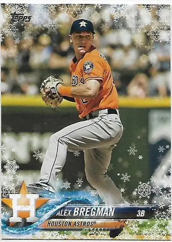 2018 Topps Holiday #HMW66 Alex Bregman NM-MT Astros - Baseball Card Single