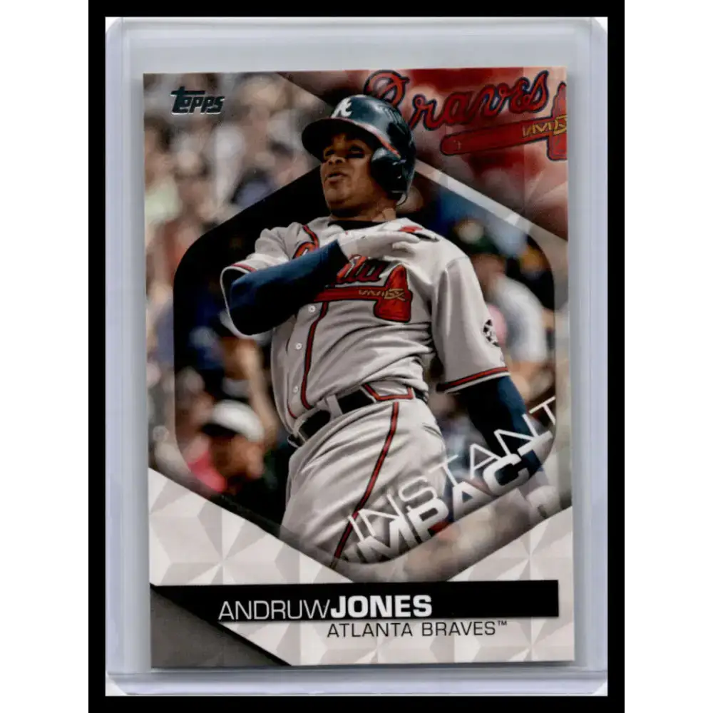 2018 Topps #II-17 Andruw Jones NM-MT Atlanta Braves Baseball Card - Baseball Card Single