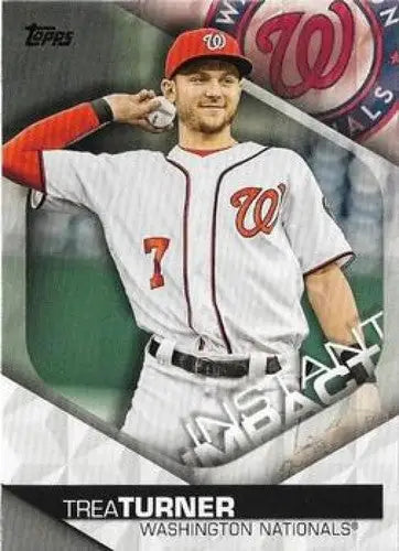 2018 Topps Instant Impact #II-45 Trea Turner NM-MT Nationals - Baseball Card Single