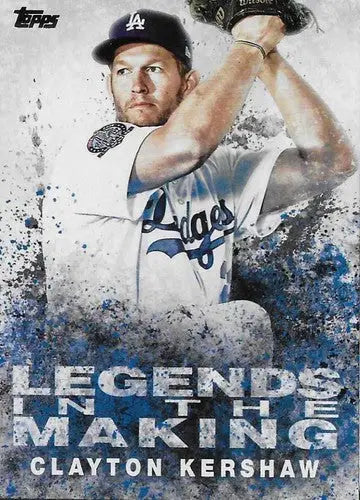 2018 Topps Legends in the Making #LITM-13 Clayton Kershaw NM-MT Dodgers ID:14572 - Baseball Card Single