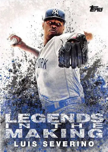 Luis Severino baseball card from 2018 Topps Legends in the Making series