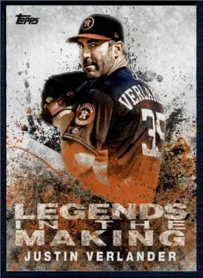 2018 Topps Legends in the Making #LITM-24 Justin Verlander NM-MT Astros ID:14491 - Baseball Card Single